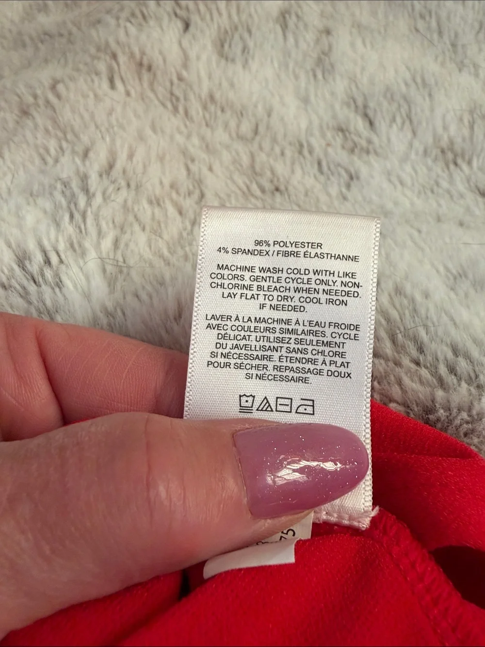 Express Red faux wrap dress size small deep V neck crossover stretch tank top